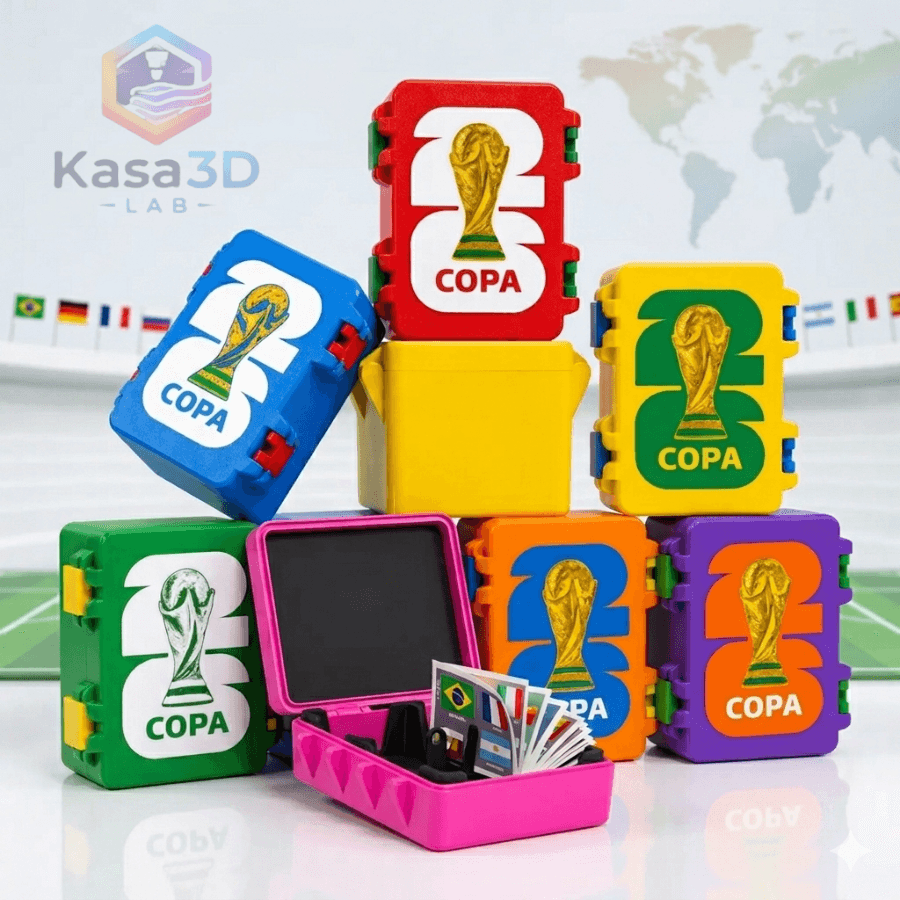 Porta Figurinhas da Copa 📘