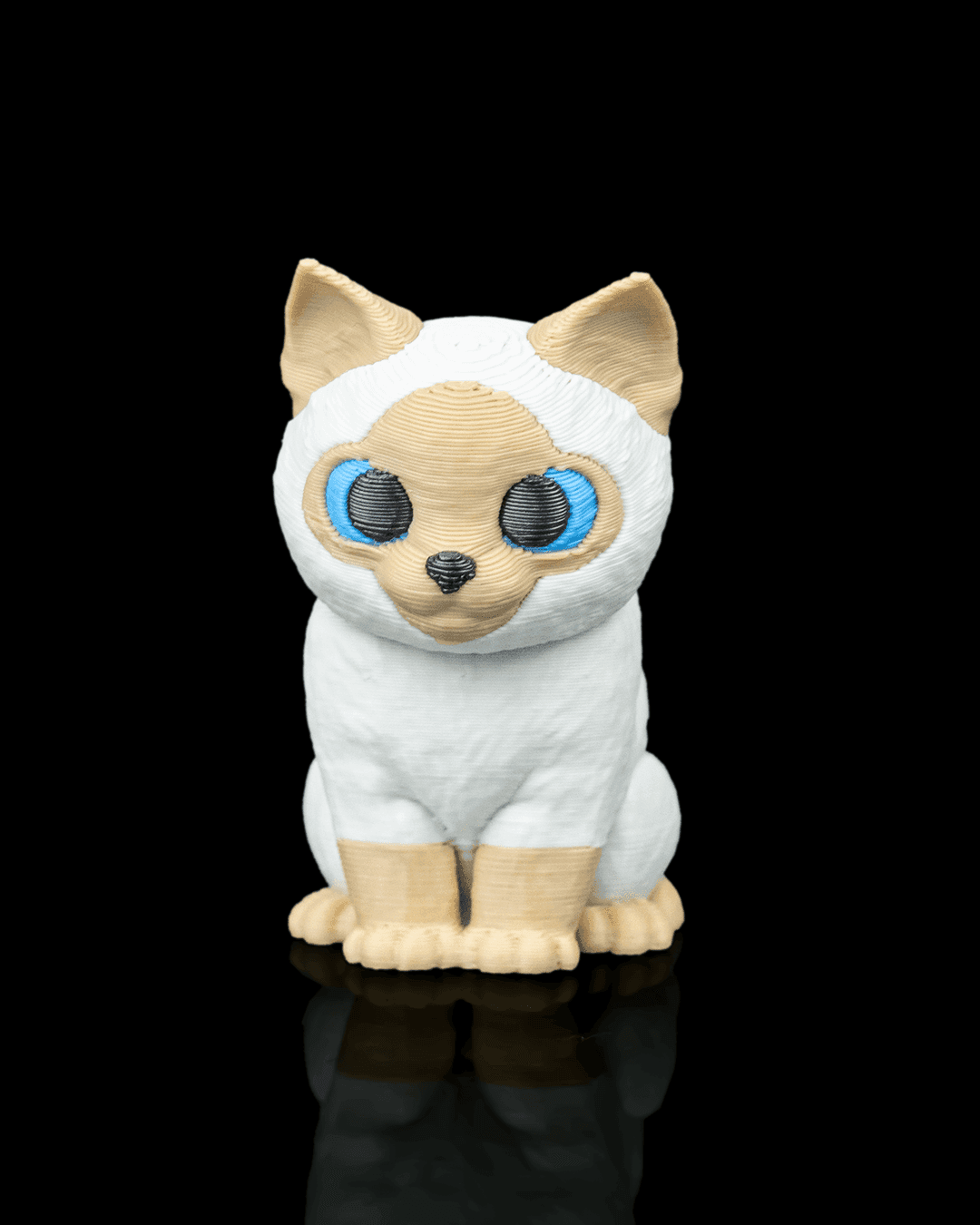 Chaveiro Mochila Carinhosa – Siamês 🧸 - 2