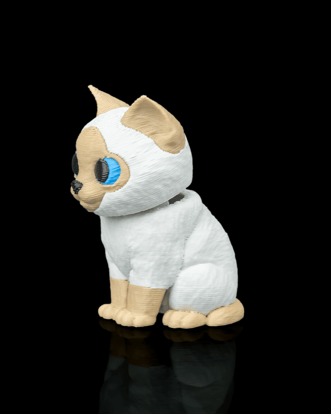 Chaveiro Mochila Carinhosa – Siamês 🧸 - 5