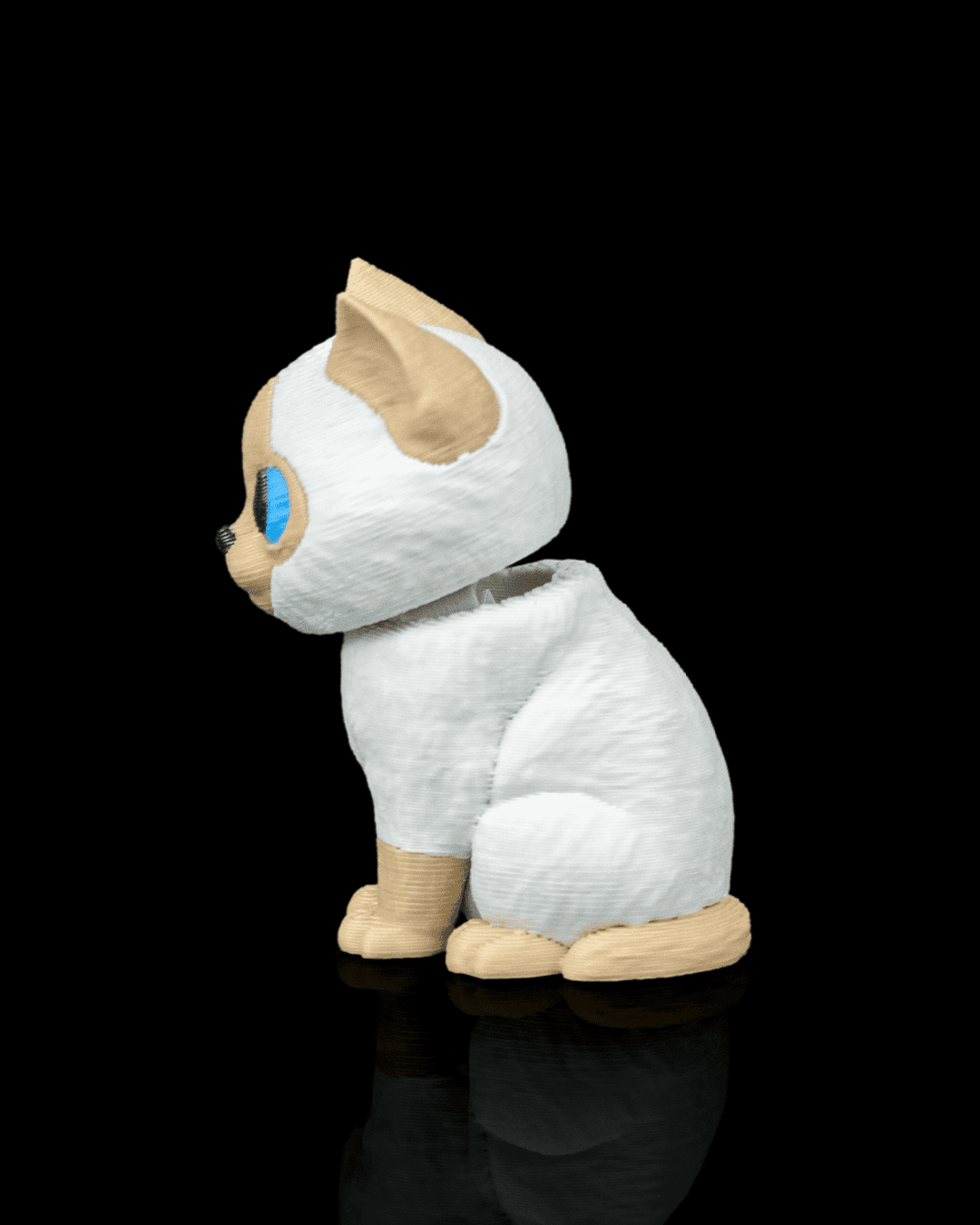 Chaveiro Mochila Carinhosa – Siamês 🧸 - 9