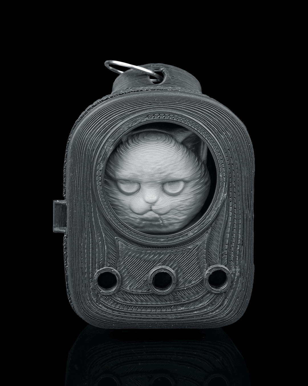 Chaveiro Mochila Básica – British Shorthair 🎒 - 9